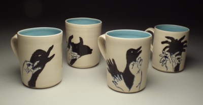 shadow puppet cups 12oz