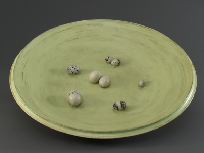 “Gather" a platter with eggs