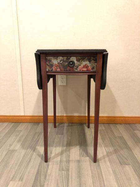 Floral Accent Table