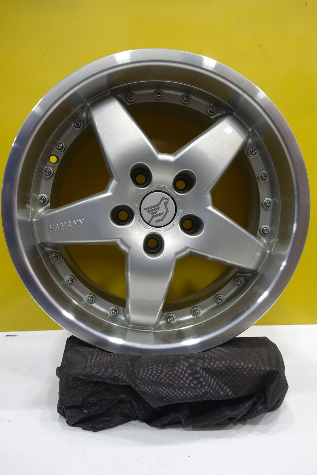 HAMANN ハーマン HM-3 ホイール 8J×17 4本 PCD:100 4穴 17インチホイール・ラジアルタイヤ4本セット MINI等