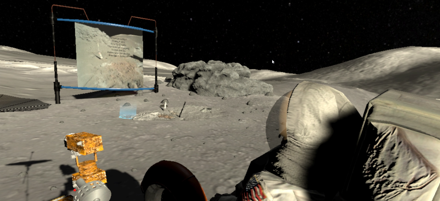 Driving on the Moon