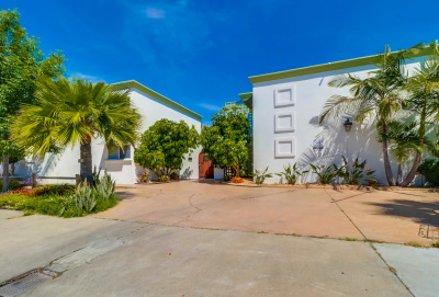 Gated, private front entrance