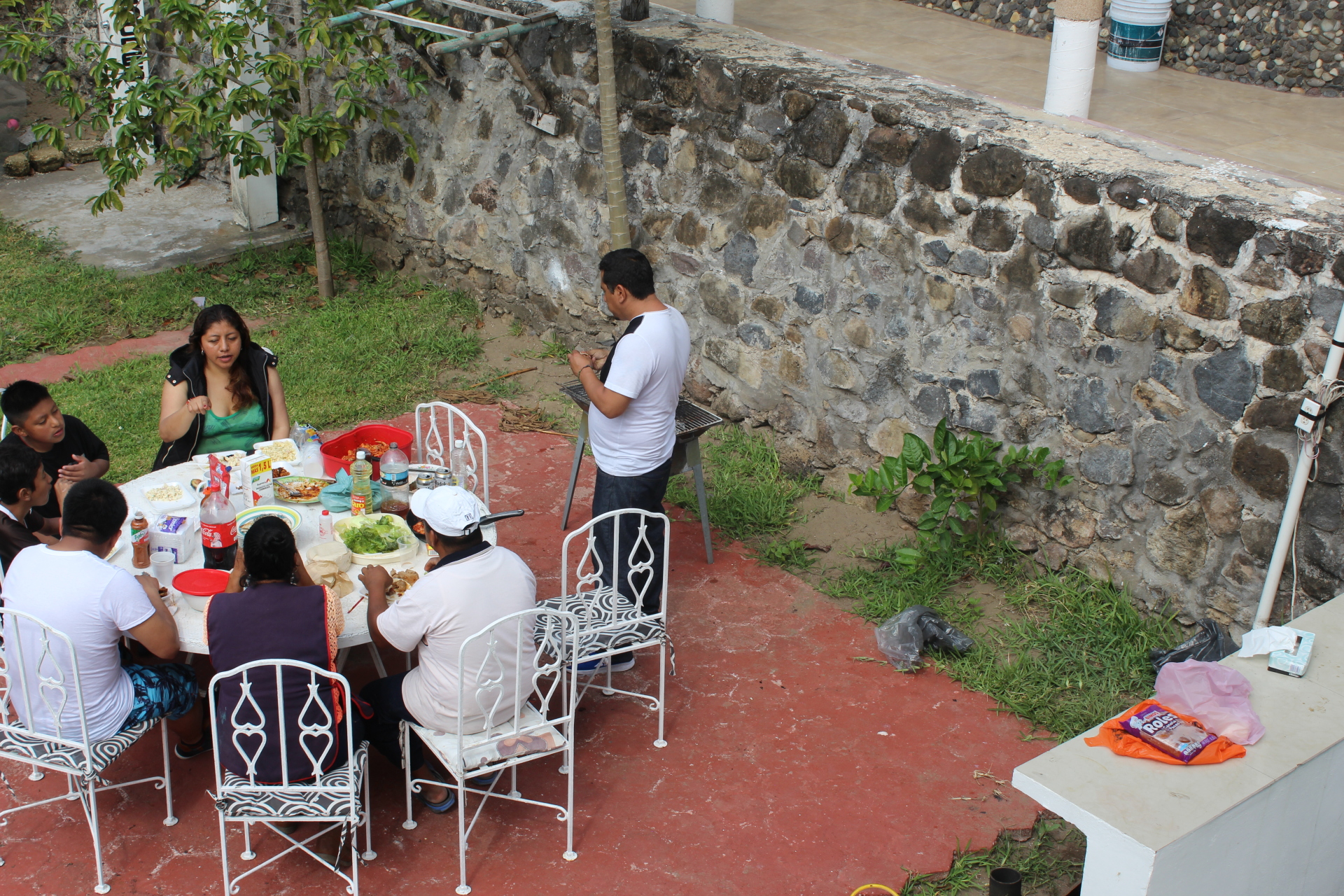 Zona de asador
