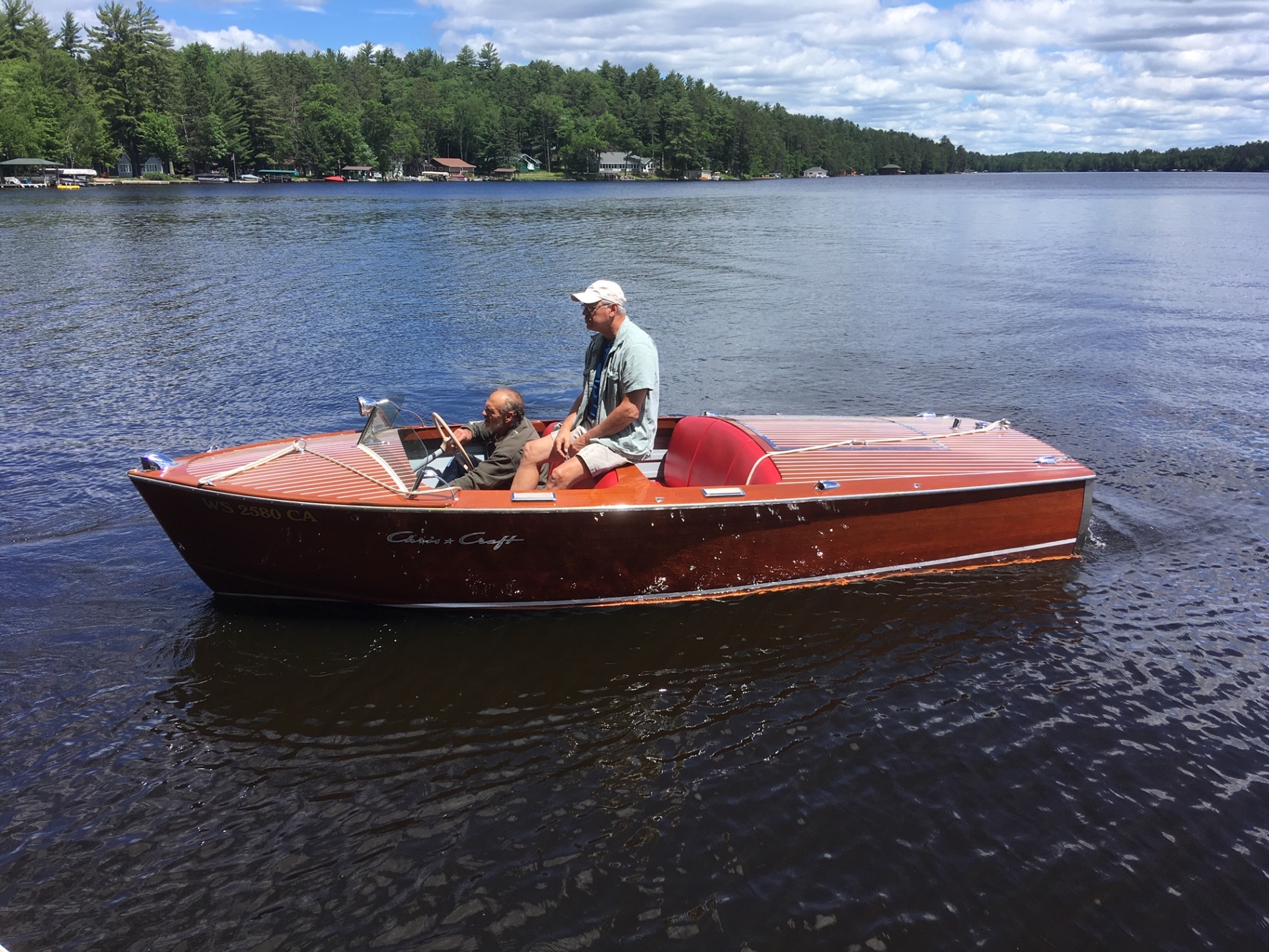 Chris Craft Rocket After Receiving New Bottom