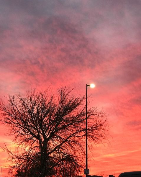 Red Skies in Texas