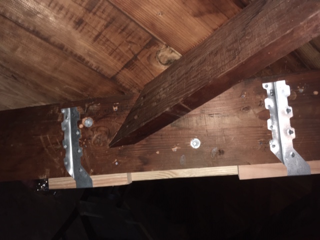 Improperly Repaired Valley Rafter