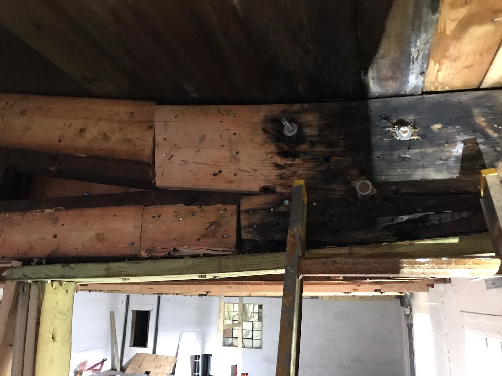 Failed Roof Truss 