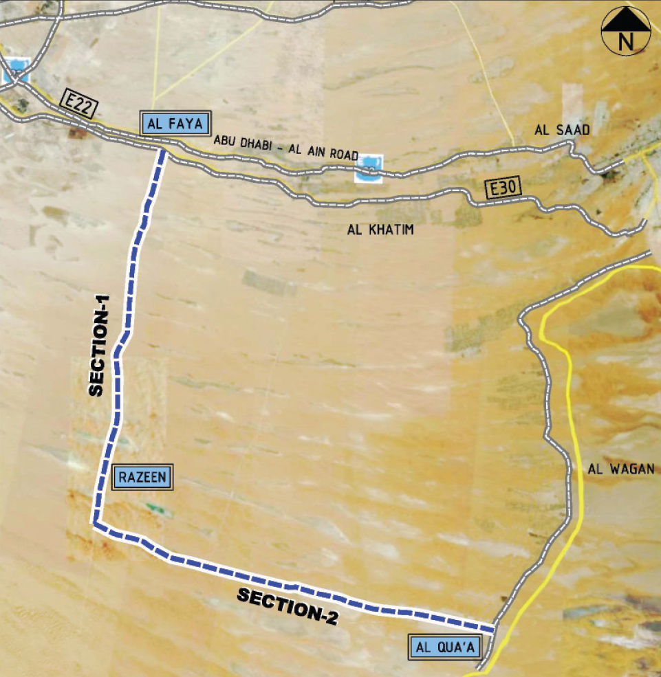 Al Faya to Razeen and Al Qua'a