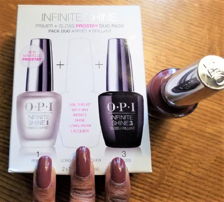 OPI Infinite Shine Long Wear Nail Polish Base Coat & Top Coat Duo