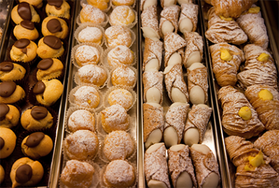 Fresh pastries