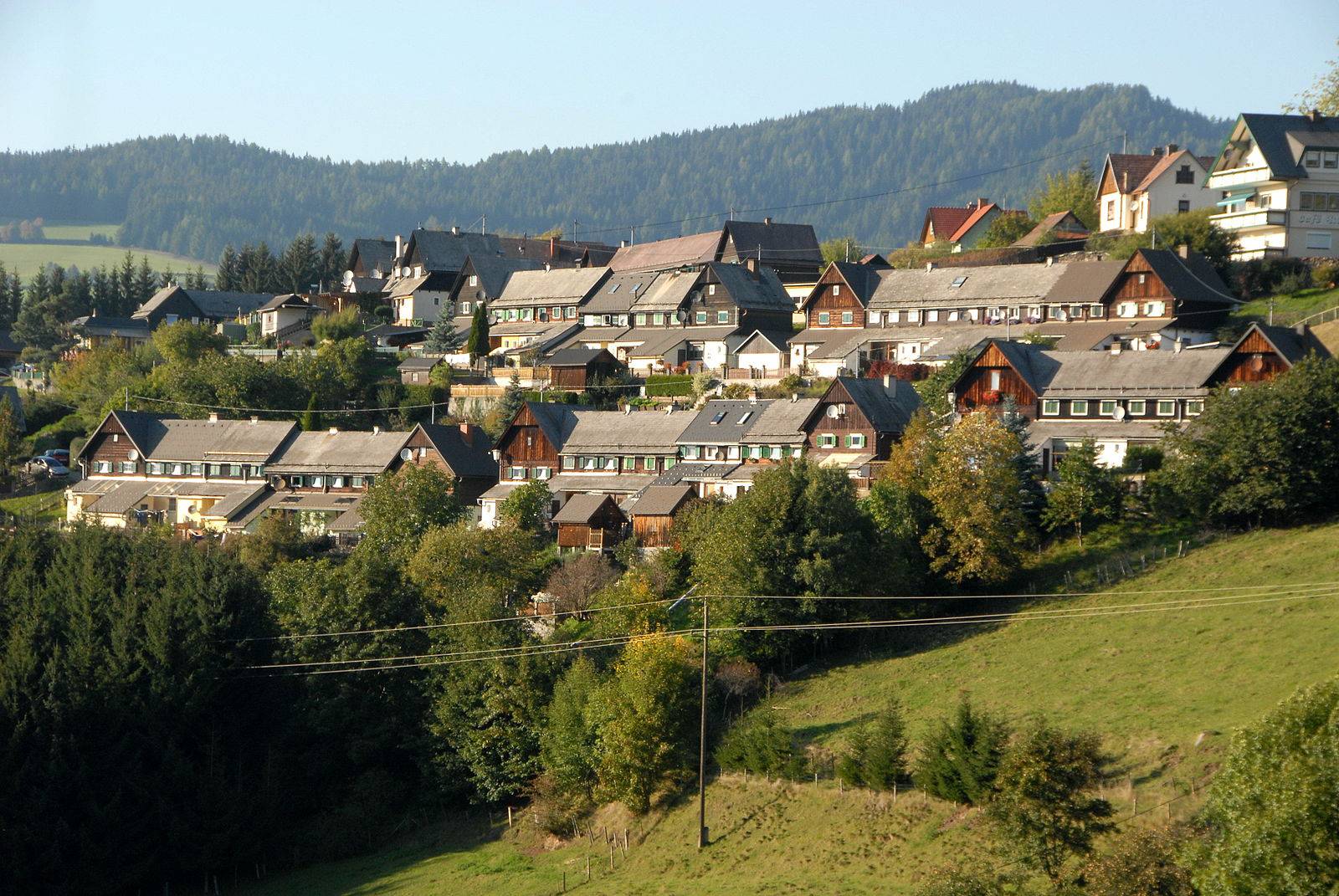 Ein Ausgangspunkt für Wanderungen: Knappenberg