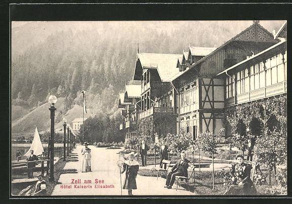 historical picture of the hotel View of the Hotel Elisabeth