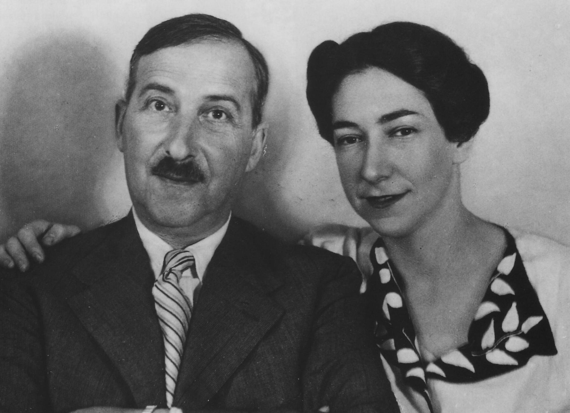 The couple Zweig in 1939 Stefan Zweig and Lotte Zweig-Bath