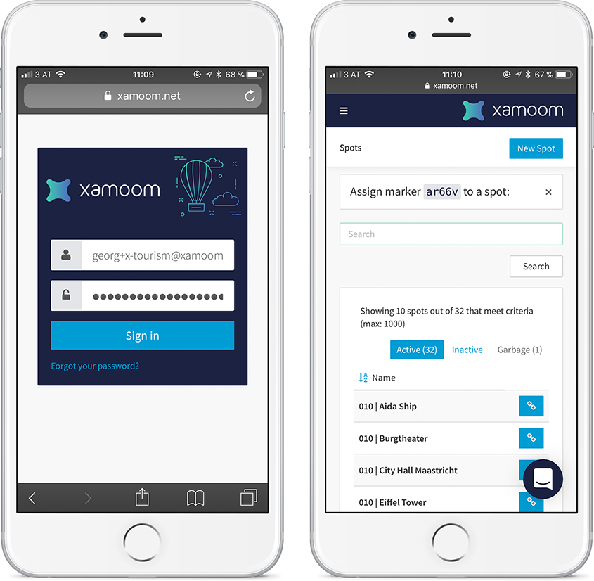 Scanning a smart label for the first time