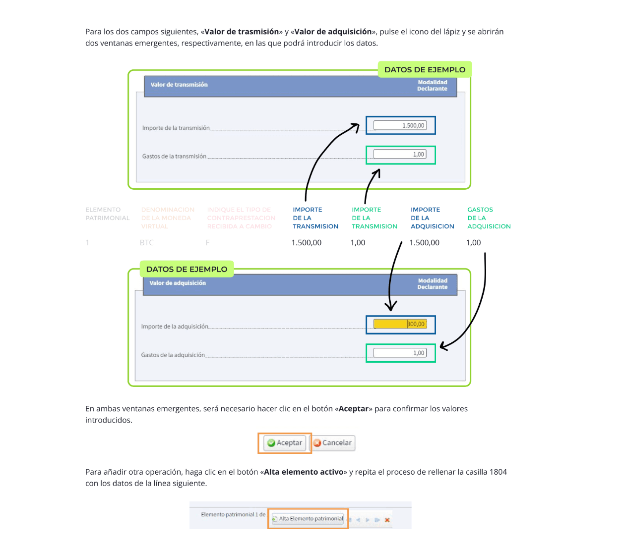 Cómo rellenar el Modelo 100 para criptomonedas
