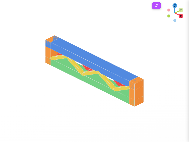 Bridge Truss Experiment Beam 3D Configurator