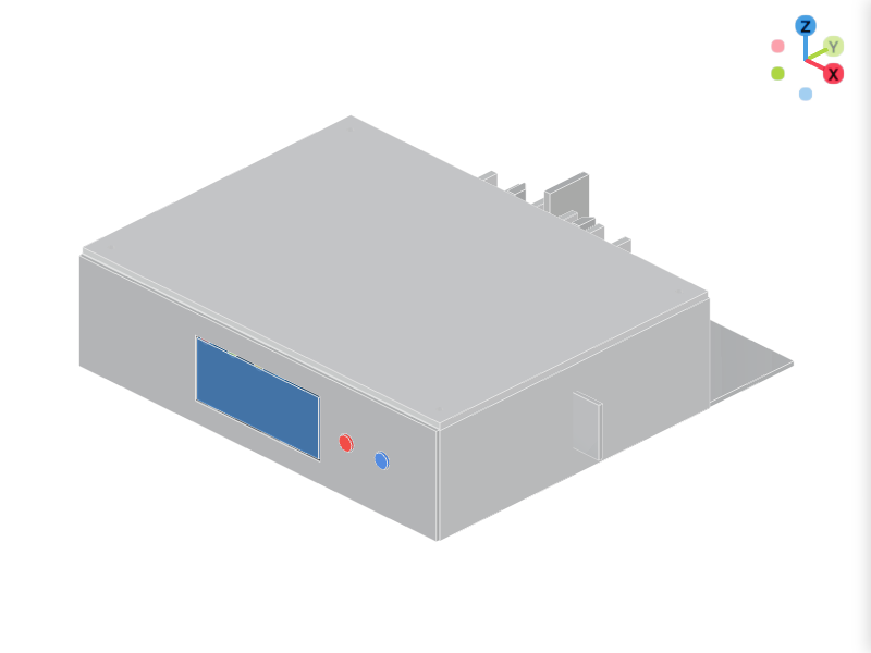 Charge Controller Housing 3D Configurator