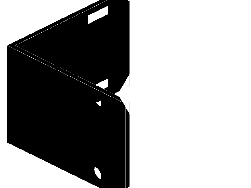 L-Bracket 90° Bend 3D Configurator