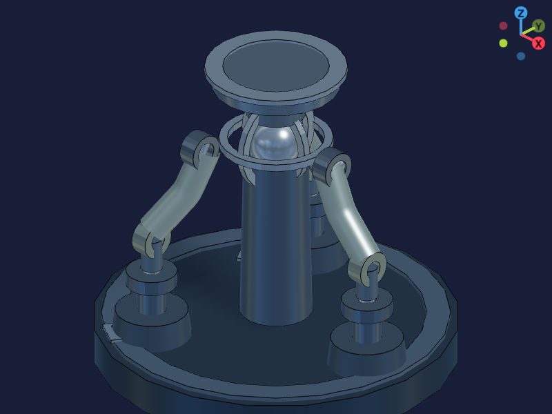3-DOF Spherical Parallel Manipulator Joint