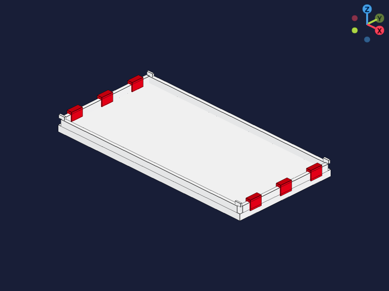 Cable Management Box Lid 3D Configurator