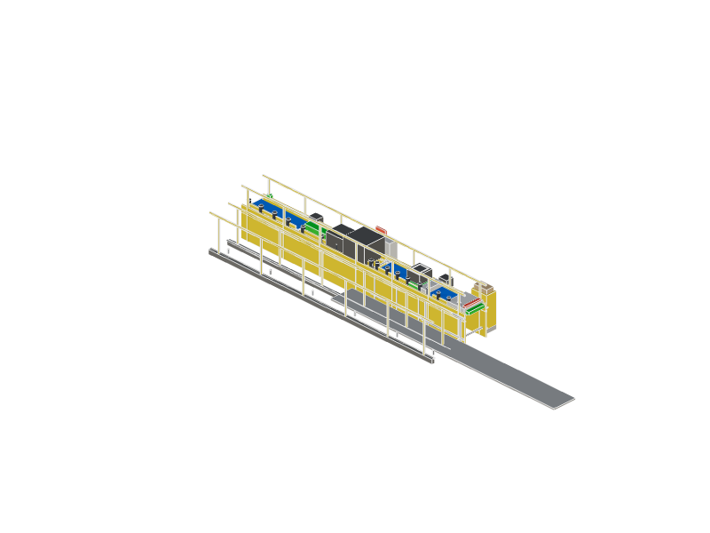 Flow Wrap Carton Load Line 3D-Konfigurator