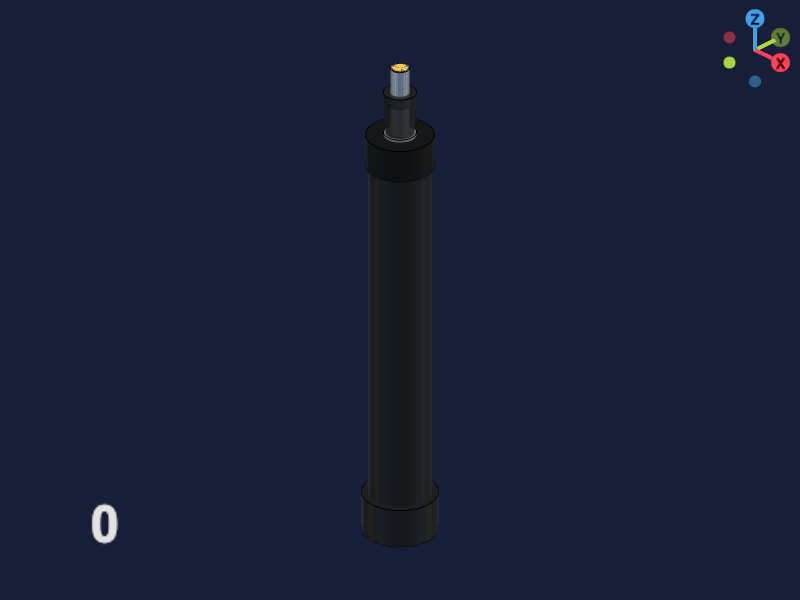Monotube Shock Absorber M10 Stem 3D-Konfigurator