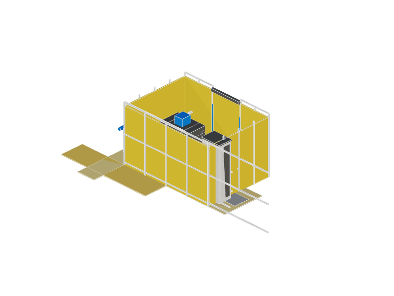 Servo Press Assembly Buffer Cell 3D-Konfigurator