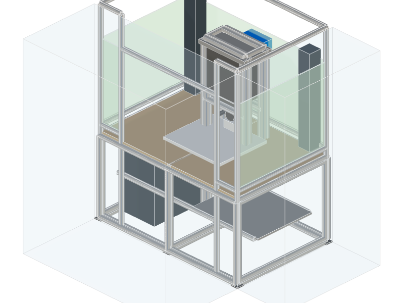 Aluminum Frame Servo Press Workbench