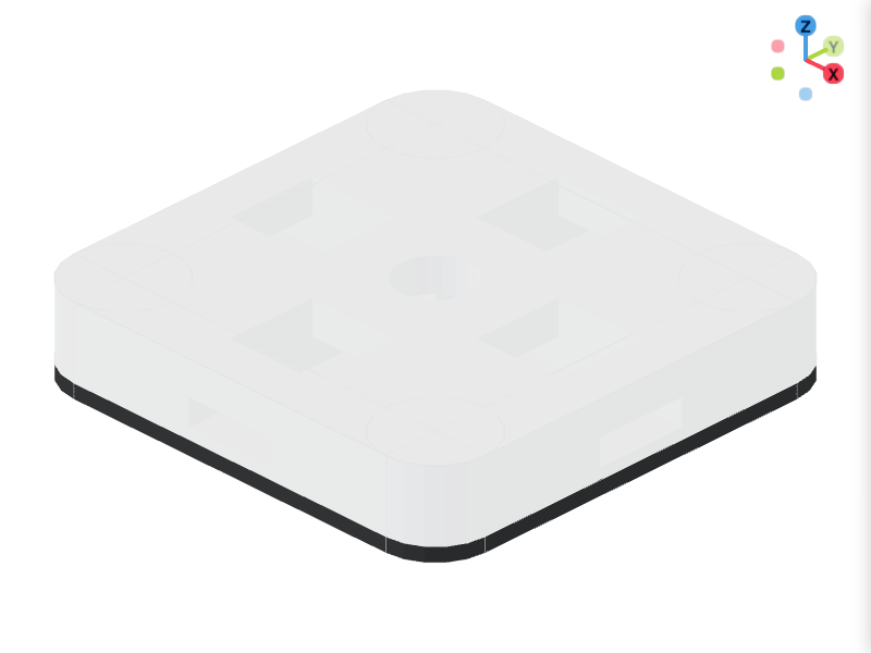 Cable Tie Mount Adhesive 3D Configurator
