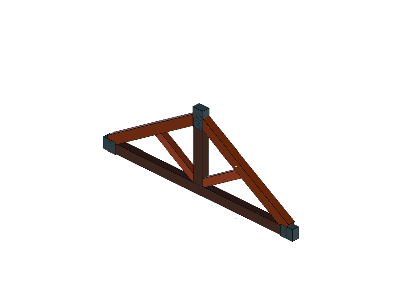 King Post Truss 3D Configurator