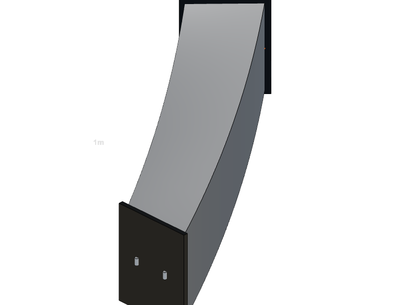 Tapered Helical Box-Beam Stringer Segment 3D Configurator