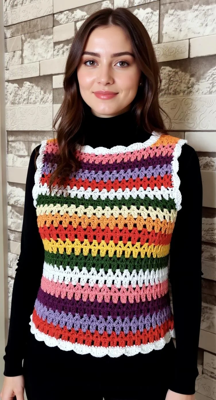 tukey woman wearing this sweater