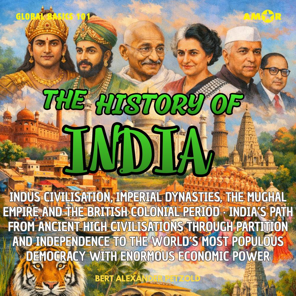 The History of India - Indus Civilisation, Imperial Dynasties, the Mughal Empire and the British Colonial Period - The World's Most Populous Democracy - Global Basics 101 - Your Series for Modern Knowledge, Folge 19 (unabridged) by Bert Petzold