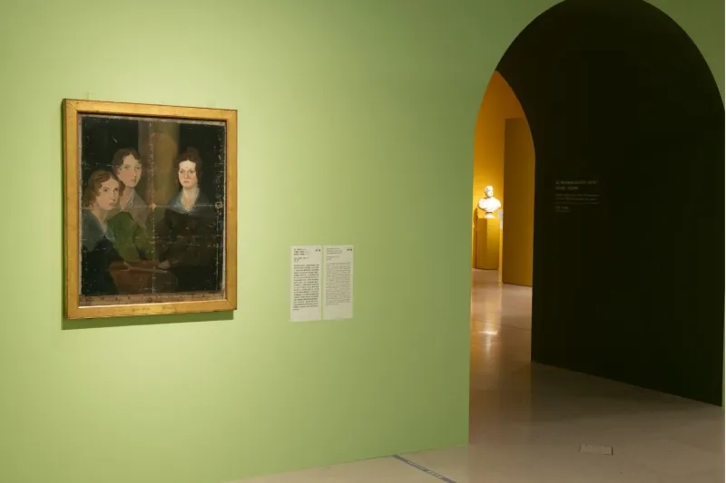 ▲勃朗特三姐妹 安．勃朗特(1820–49)、艾蜜麗．勃朗特(1818–48)、夏綠蒂．勃朗特(1816–55) （圖片提供：奇美博物館）