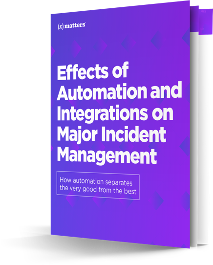 Cover of Effects of Automation and Integrations on Major Incident Management