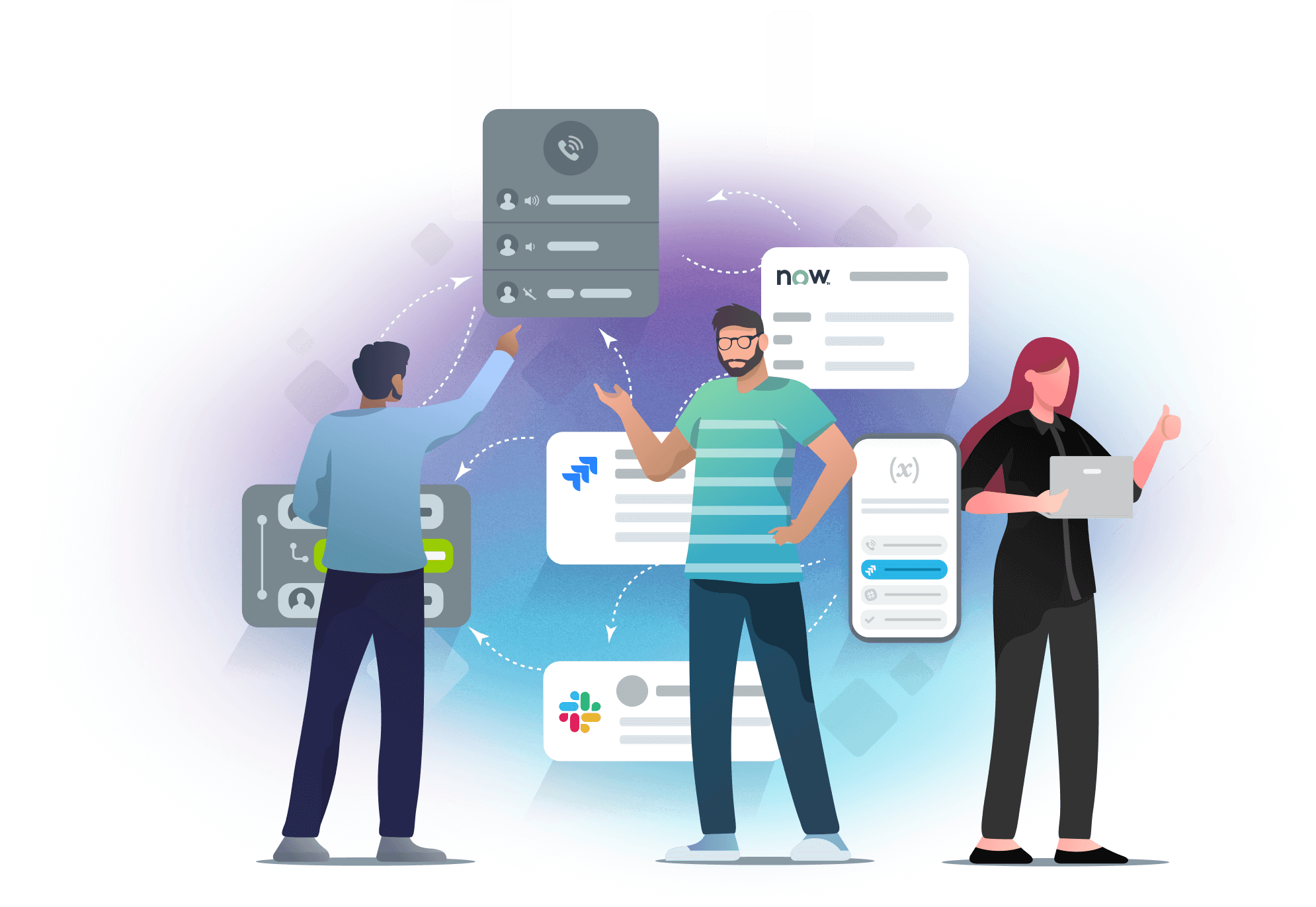 People create a custom workflow