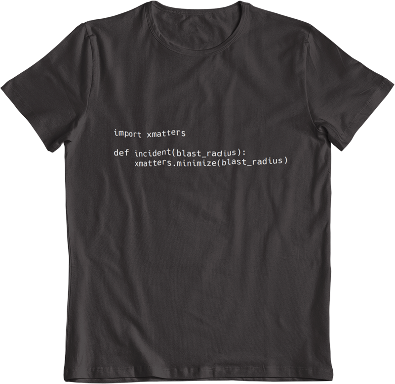 Grab Your Free xMatters Shirt | Stack Overflow