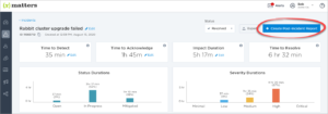 xMatters Post-Incident Report