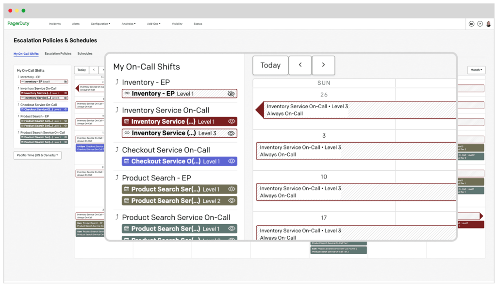 PagerDuty On-Call Scheduling