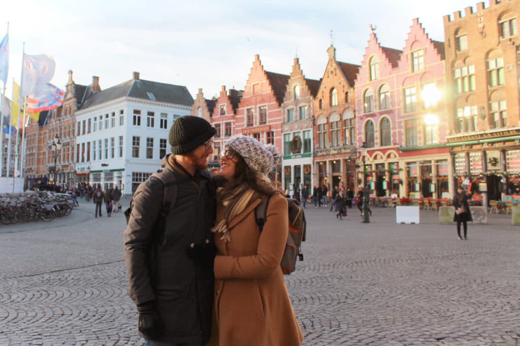 Couple-in-Romantic-Brugges-Belgium