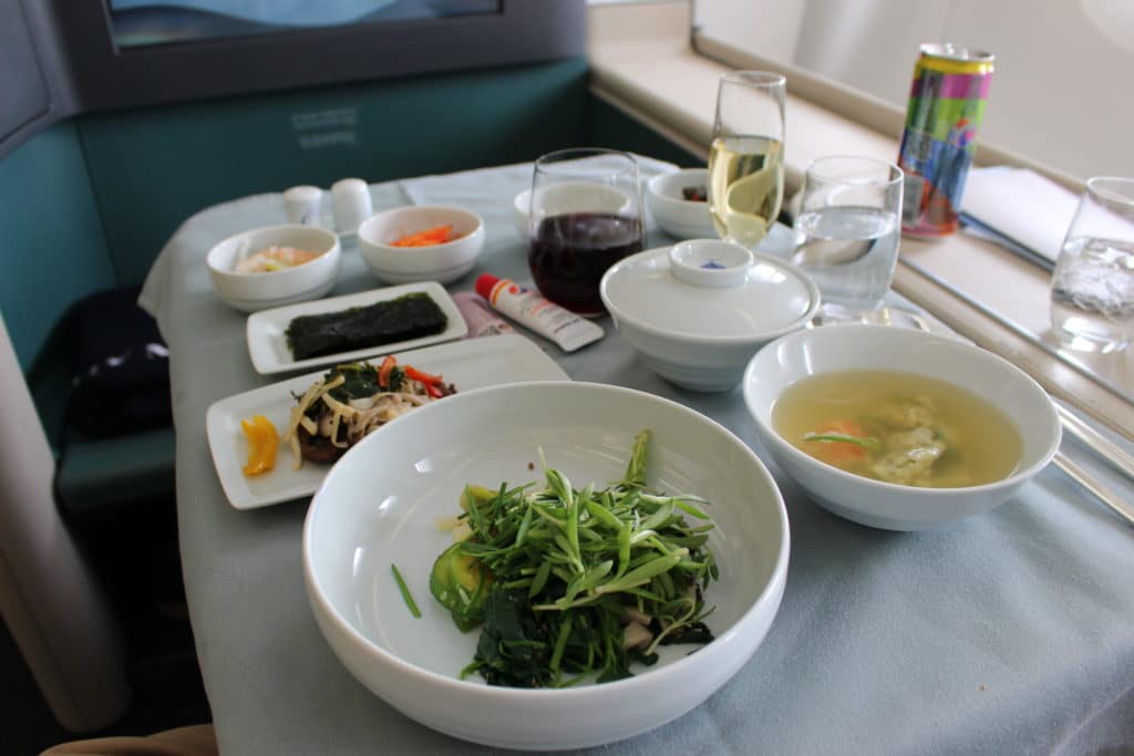 John-Walton-Korean-Air-first-class-A380-Meal-bibimbap