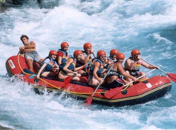 rafting