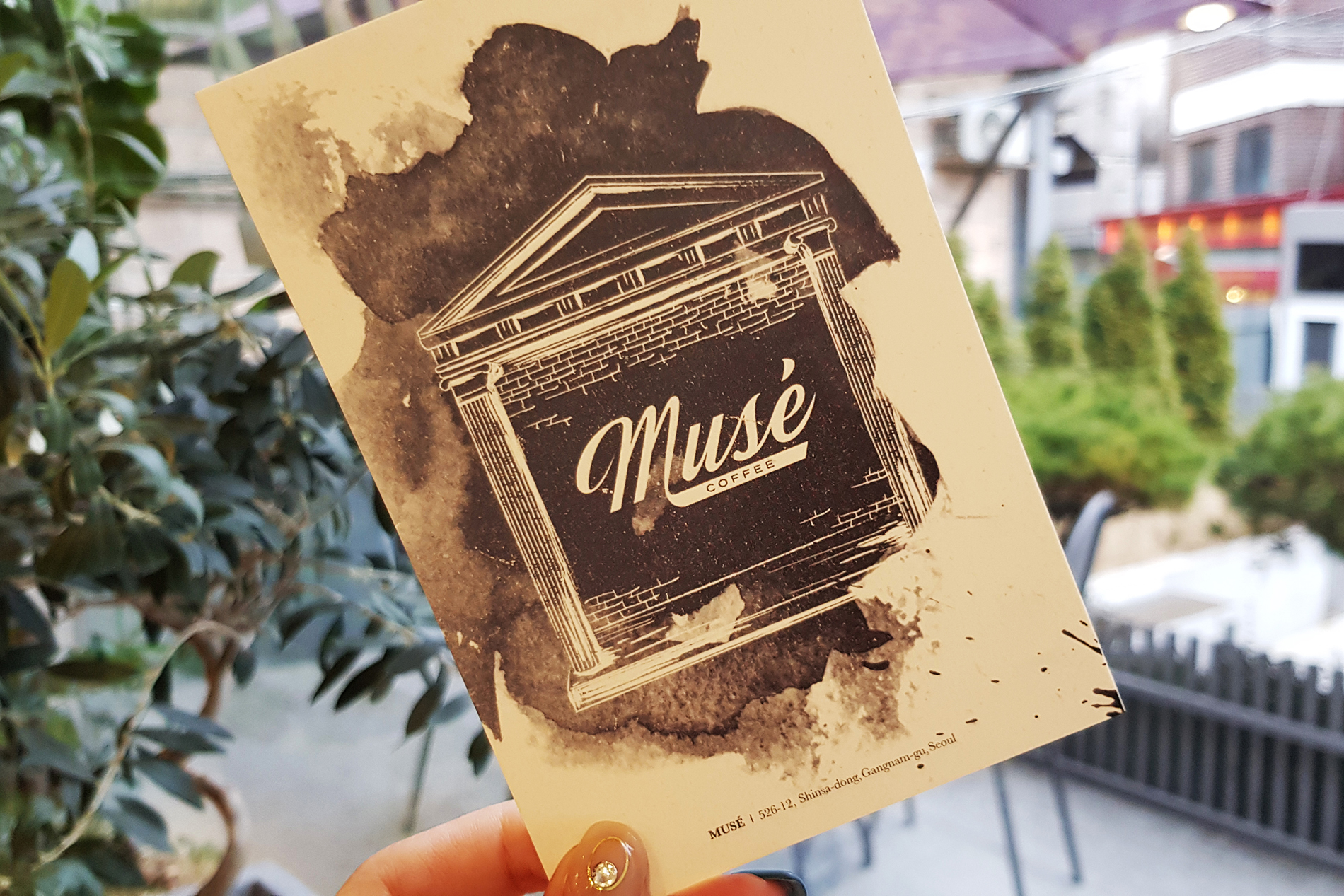 新沙站 ♥ cafe muse 카페뮤제，池昌旭的粉絲動起來～快快許願哪天也能在這裡遇到歐巴！