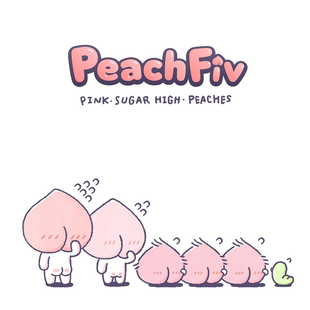 KAKAO圖鑑 ♥ PeachFiv，APEACH、LUVPEACH、FUR PEA CHI 高甜度桃子們聚集啦！