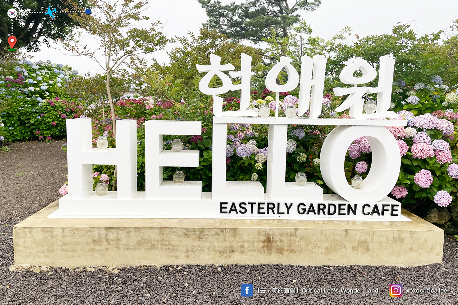 西歸浦市 ♥ 濟州絕美繡球花海篇 2－현애원，位於城山日出峰附近有兩萬坪規模的仙境庭園！