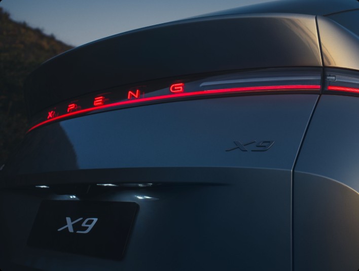Eksterior XPENG X9 - Low-Drag Design
