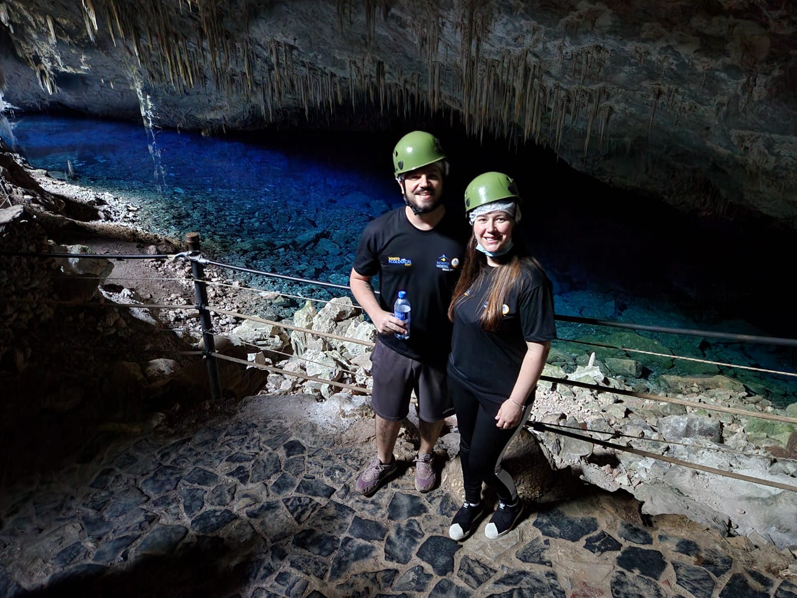 Visitando a Gruta do Lago Azul