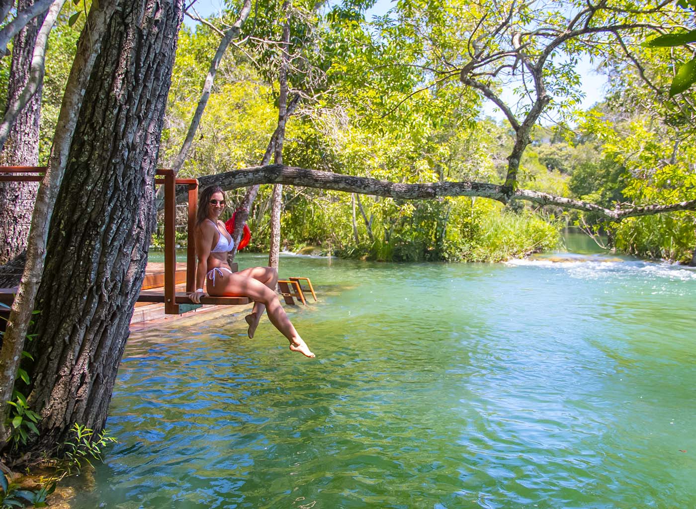 Balneário Estrela do Formoso com águas Cristalinas