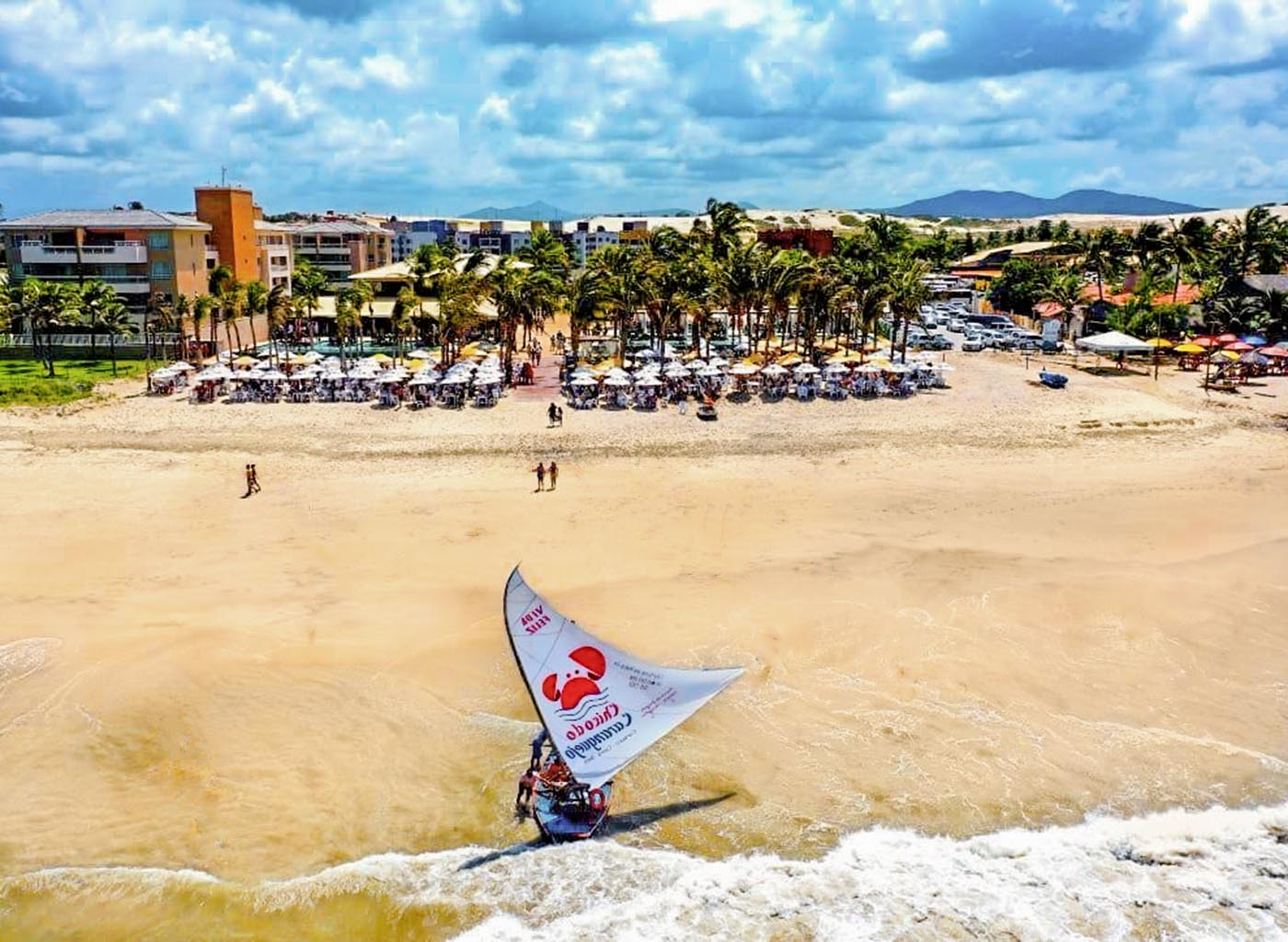 imagem praia do cumbuco