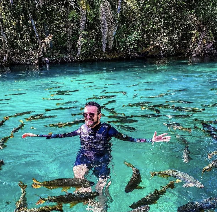 Flutuação Praia da Figueira Bonito MS